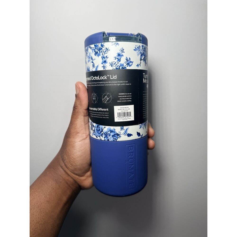 BruMate Amalfi Collection SORRENTO 18oz Strova Ceramic Tumbler Mug BNWT - Picture 4 of 6